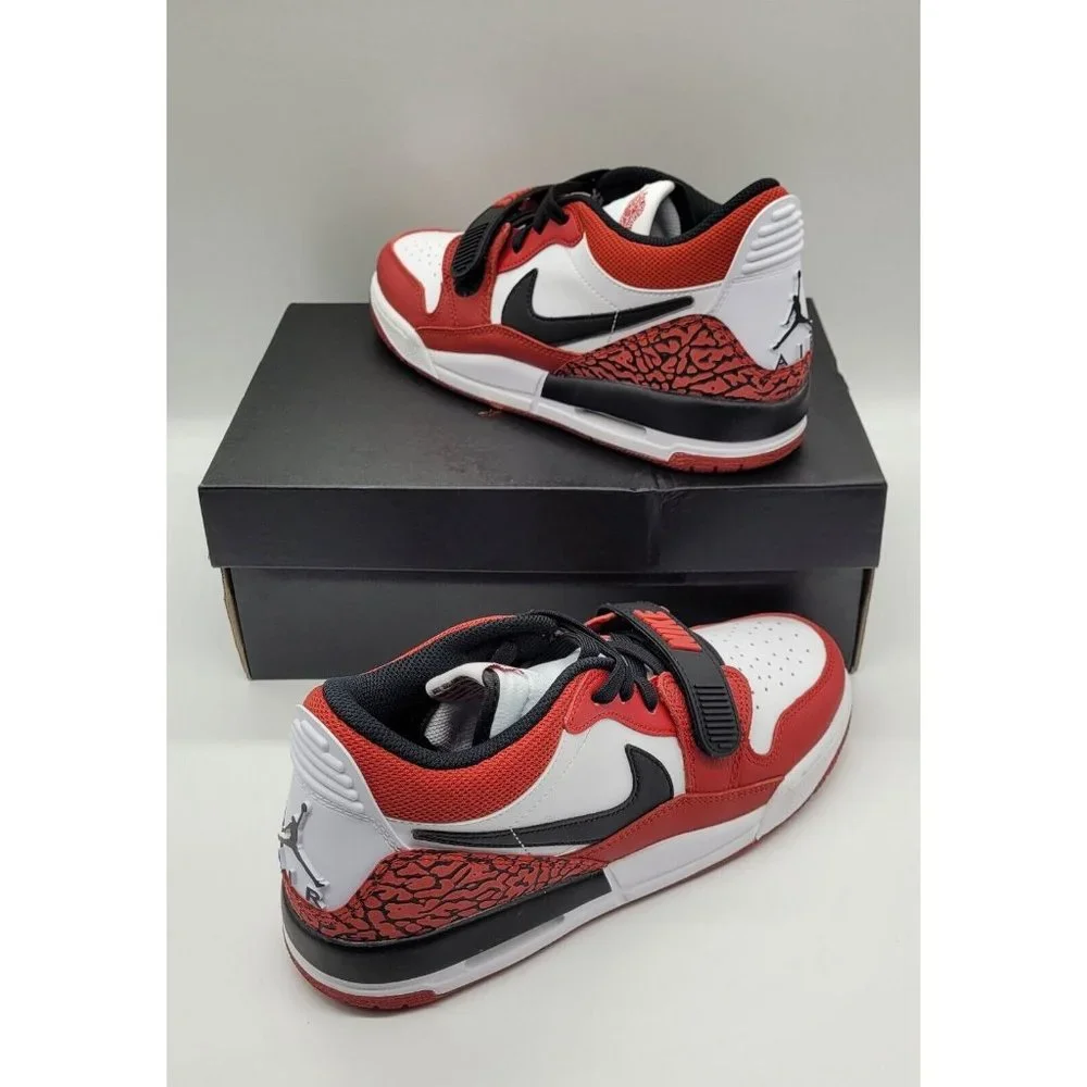 Jordan Legacy 312 Low 'Chicago Red' (GS) CD9054-116 - Picture 6 of 11